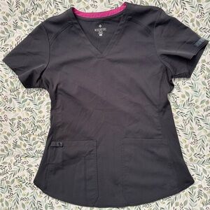 Med Couture Gray Scrub top